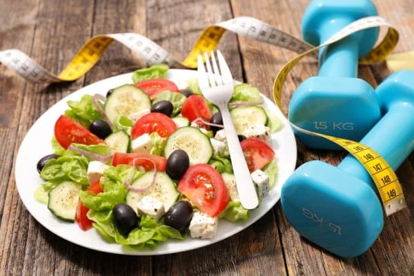 Example of good diet and exercise Barnes