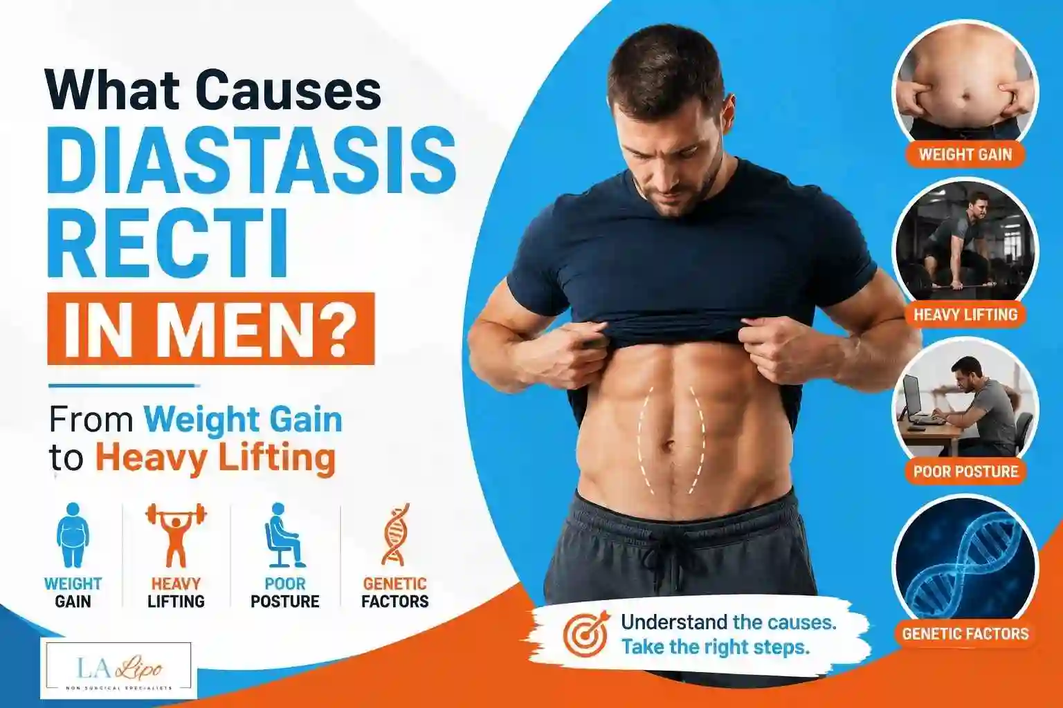 What Causes Diastasis Recti in Men? From Weight Gain to Heavy Lifting Barnes